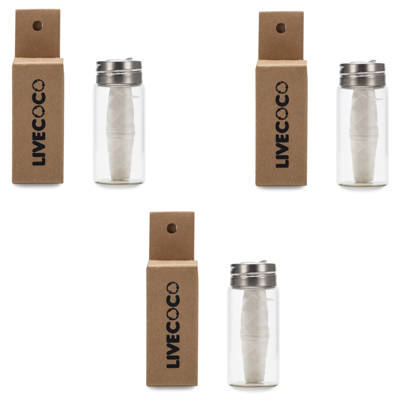 Natural Eco Floss - Fresh Mint Flavour - Dentique