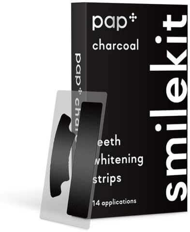 Pap+ Charcoal Teeth Whitening Strips